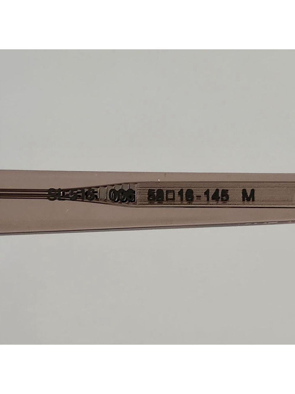 Saint Laurent Sunglasses Brown One Size SL-515 CAT EYE SUNGLASSES Gray Lens YSL - Picture 15 of 16